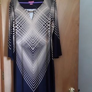 Black & Gold Dress BN